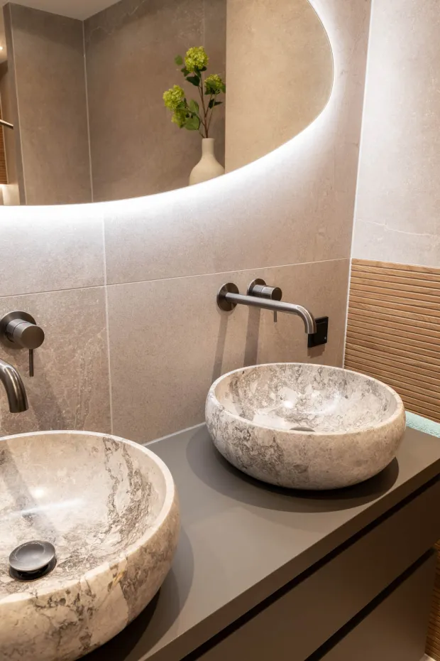 Badkamer duiven